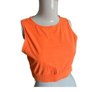 Lululemon Orange Bra and tank 12
